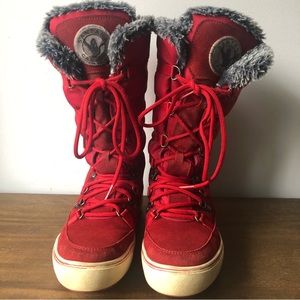 Santana Canada Red Boot